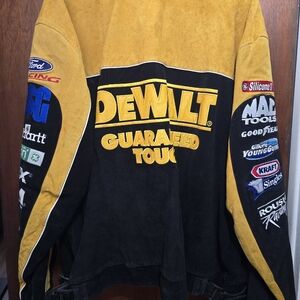 Wilson leather Matt Kenseth Dewalt jacket.